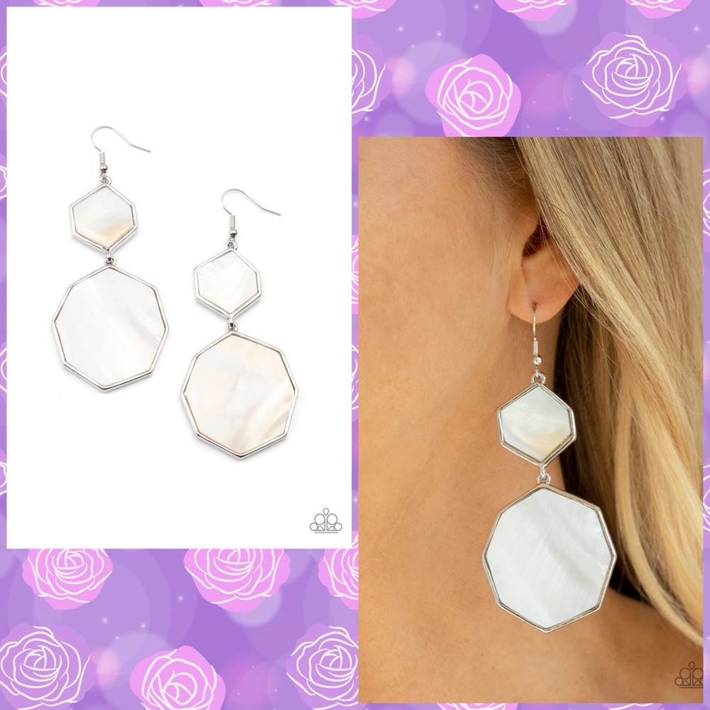 🌸Paparazzi shell earrings 🌸